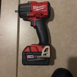 3/8 “ Friction  Ring Mid-Torque  IMPACT WRENCH 