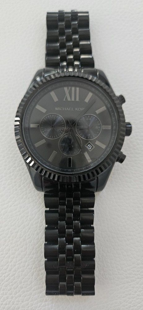 Michael Kors Black Lexington Men's Watch