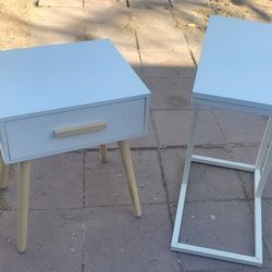 $50 (2) NEWLY ASSEMBLED END TABLES