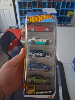 Hot Wheels Nightburnerz 5-Pack