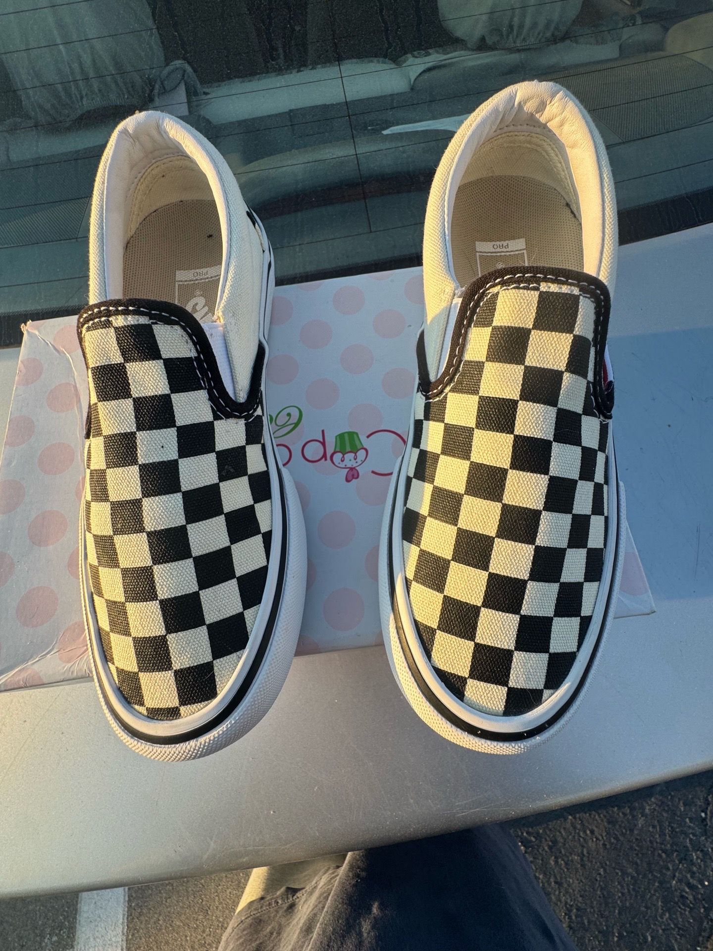 Checkerboard Men’s Vans