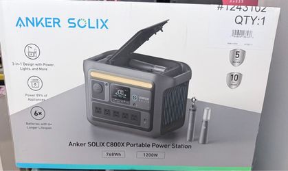 Anker SOLIX C800X Portable Power Station