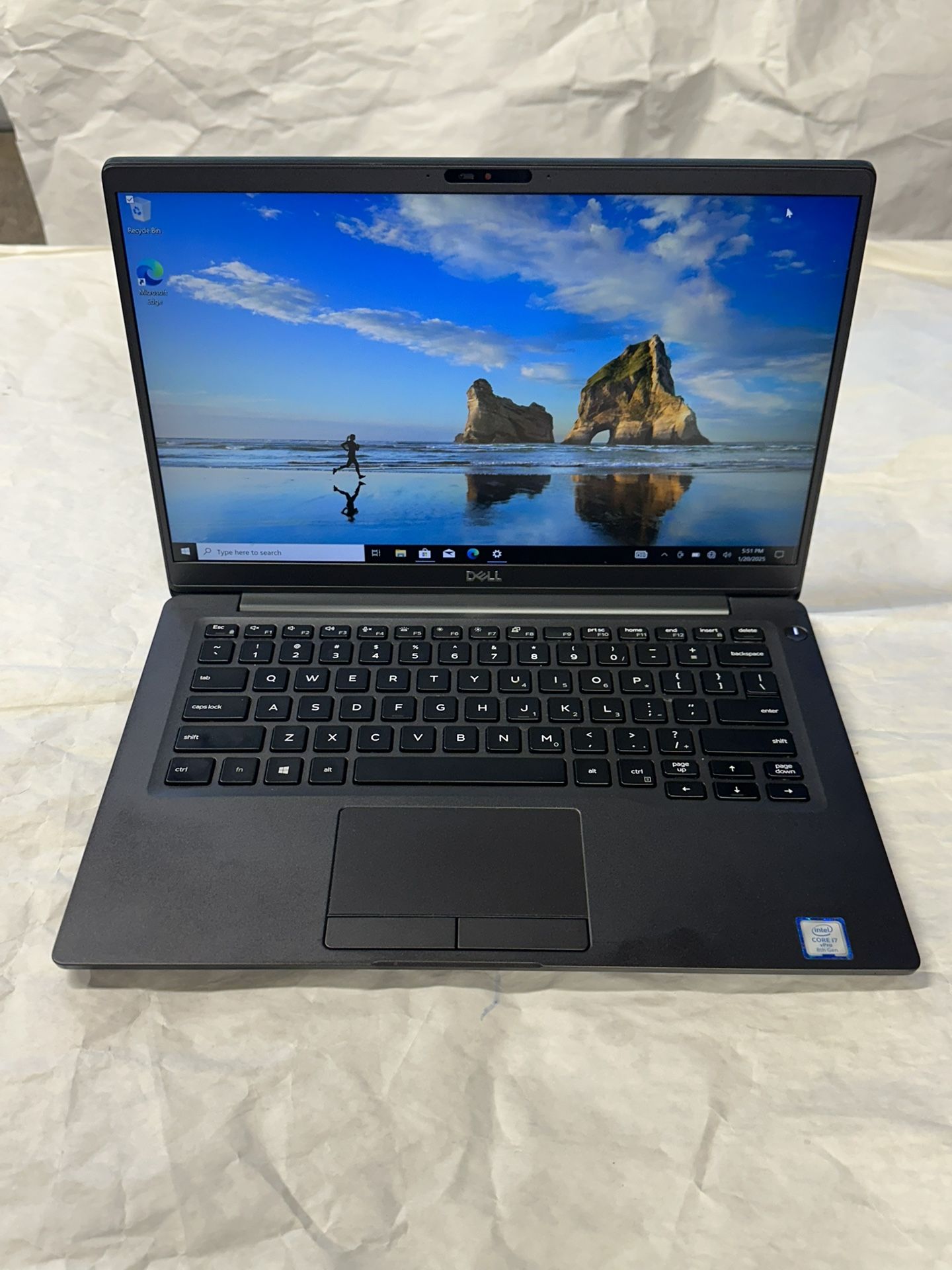 Laptop Dell 7400 i7 8th Generation Like New Touch Screen