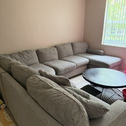 Sectional Sofa W/ Table