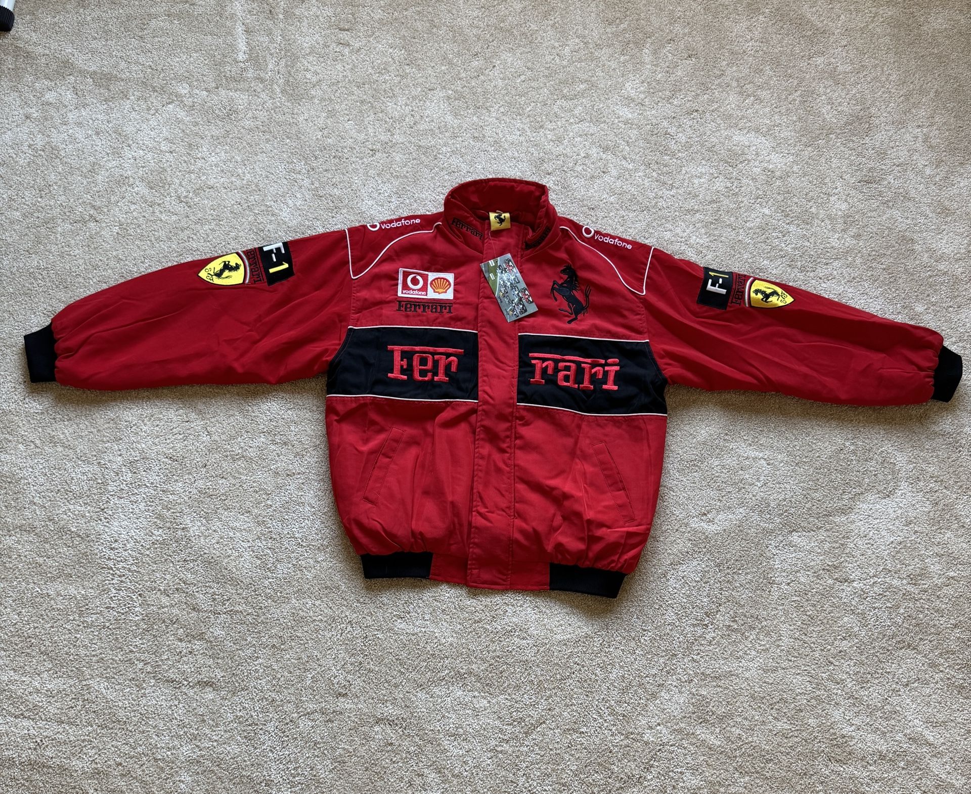 Ferrari Jacket, Men’s XL, Brand New/Never Used, Super Awesome!