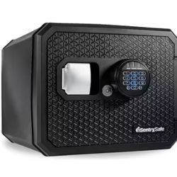 SentrySafe 0.81 cu. ft. Waterproof and Fireproof Safe for Home with Digital Keypad, Interior Light and Override Keys