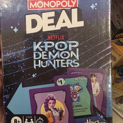 Monopoly deal K-Pop demon hunter.