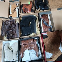 Bundle Of Boots & Shoes