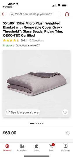 threshold weighted blanket