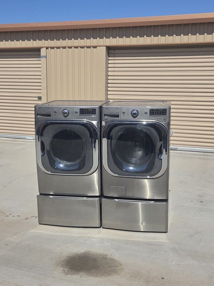 Washer And Dryer Electric Lg Xll
