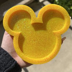 Yellow Mickey Mouse Coaster
