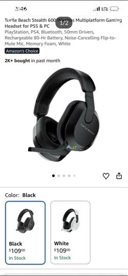 Turtle Beach Stealth 600 Wireless Multiplatform Gaming Headset