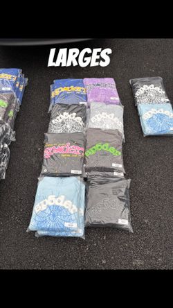 SP5DER HOODIES SIZE LARGE