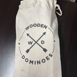 Jumbo Wood Dominoes