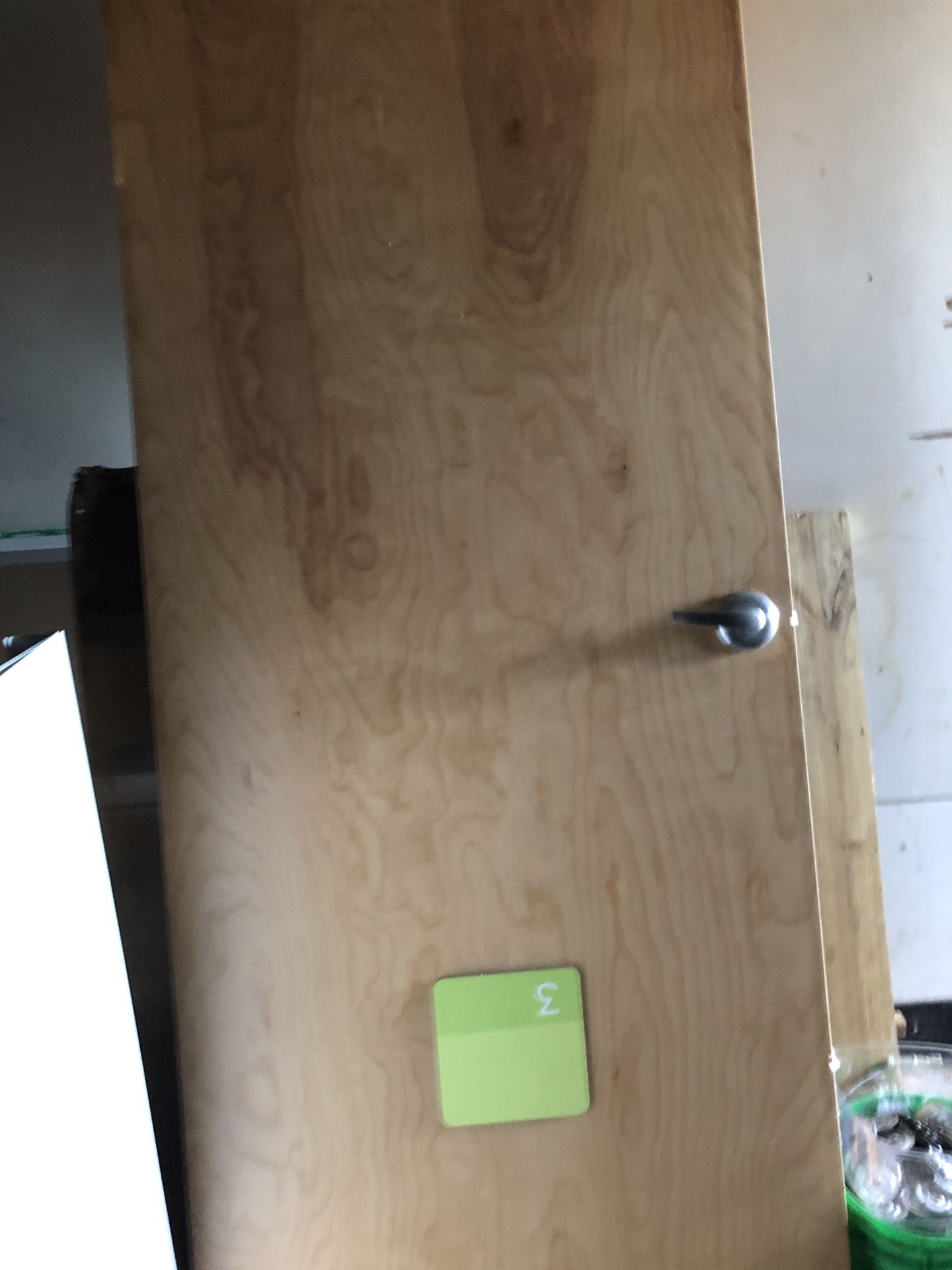 Metal and wood doors
