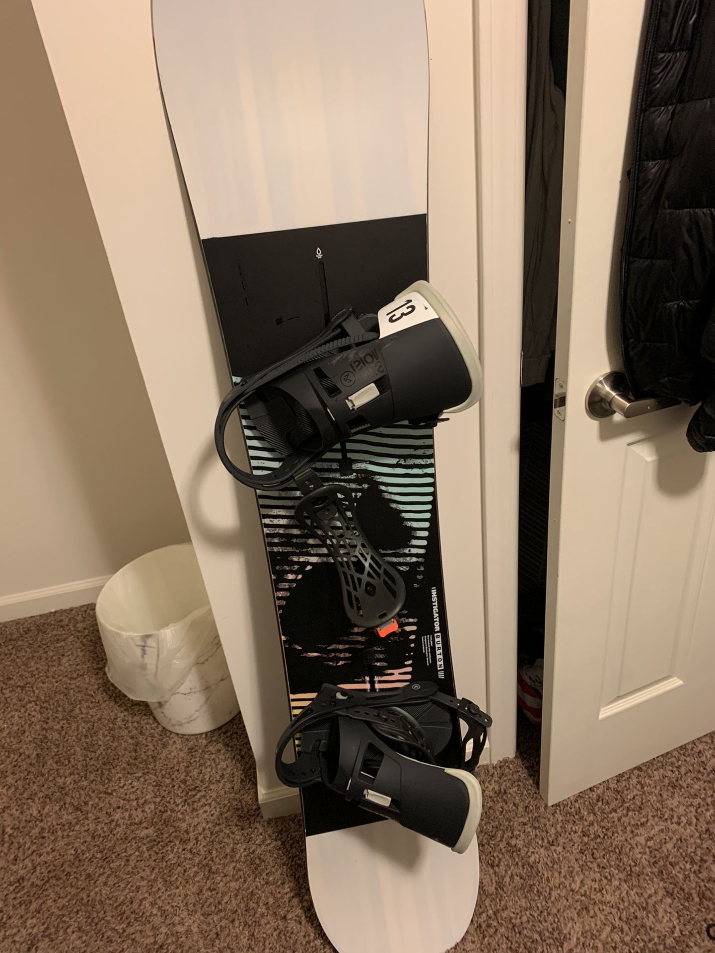 Burton Instigator 160 w/ Mission Bindings