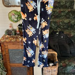 New Bluey  Sz S.  Velour Style Soft Lounge Pants