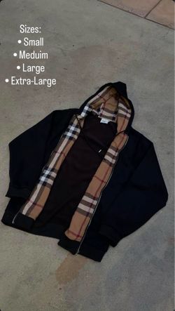 Burburry zip up /hoodie