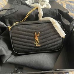 YSL Shoulder Bag Black