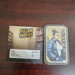 Princess Renee Bullion Baddie 1oz Silver