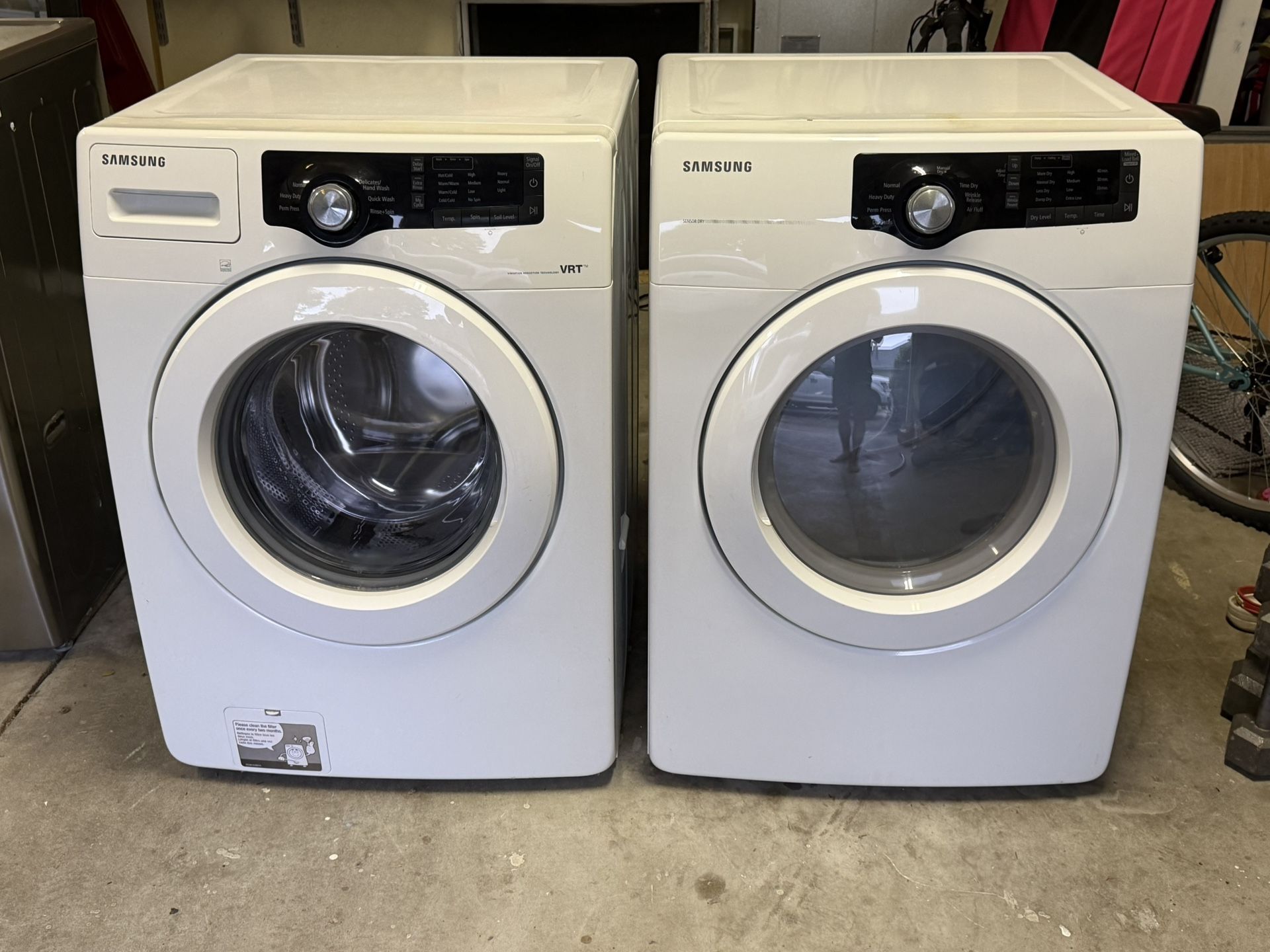 Samsung Washer and Dryer