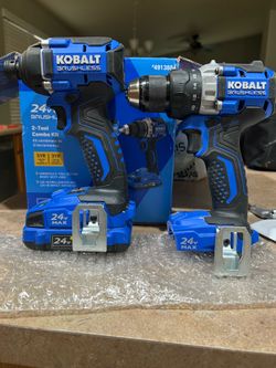 Kobalt 24v Max Brushless 2 Tool Combo Kit