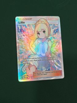 Lillie full art trainer 151 / 156 pokemon card NM
