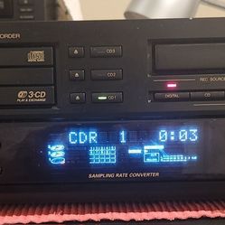 JVC XL-R50003-CD + 1-CD-R/RW recorder/changer