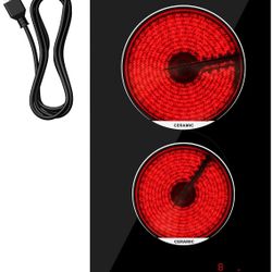 2 Burner Electric Cooktop - NEW IN BOX