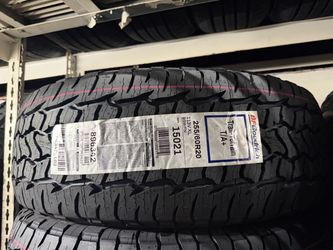 255/60R20 Bfgoodrich Trail Terrain Available