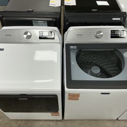 MAYTAG Extra Power 5.2 cu. ft. Top Load Washer 7.4 cu. ft. Vented Electric Dryer