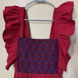 Embroidered Women’s Dress