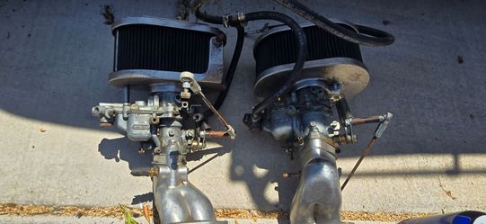 VW Dual 34 Weber Carburetors