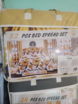 32 pieces bed spread set