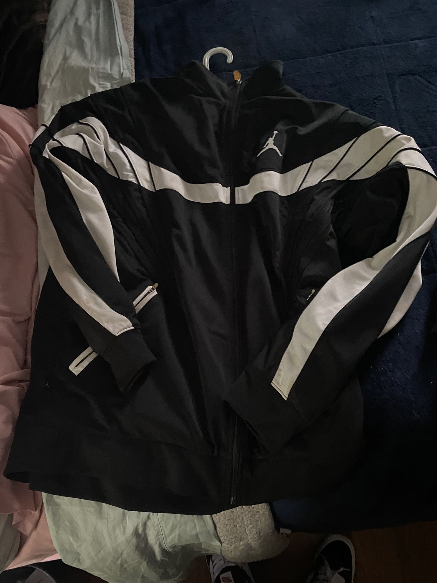 JORDAN Vintage NIKE AIR 89' "FLIGHT" Jacket Athletic BASKETBALL Coat XX-Large 2XL XXL Like New