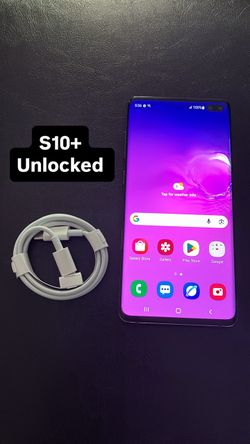 Samsung Galaxy S10+ 128GB. Like New And Unlocked!
