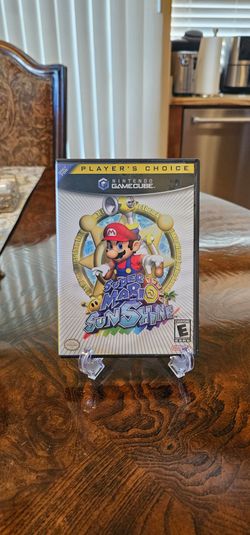 Nintendo Gamecube Super Mario Sunshine Original (Box Only) Vintage / Collectible / Bowser / Princess Peach / Luigi / Yoshi / Toad / Man Cave