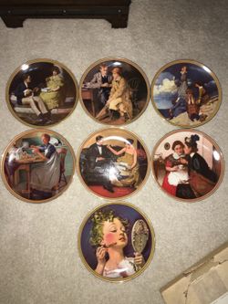 Norman Rockwell Plates
