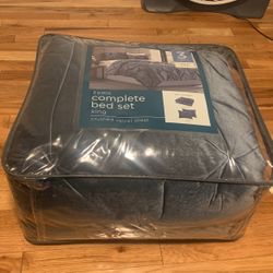 3 piece Complete bed set king size