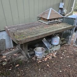 FREE - Wood Table - Not Treated