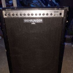 Amplifier with 15" sub 8" mids, and tweeters