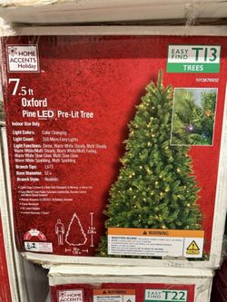 New 7.5ft Christmas Tree Oxford T13