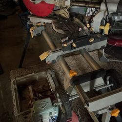 Miter Saw With Working Bench