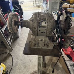 Bench Grinder Polisher On A Stand