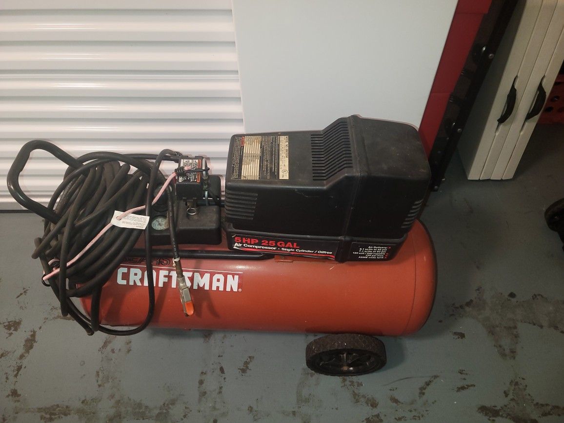 Craftsman Air Compressor  100obo