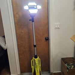 Ryobi Hybrid Tri-Power Tripod LED Work Light