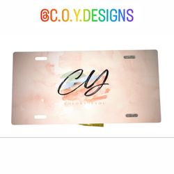 “Custom Plates”