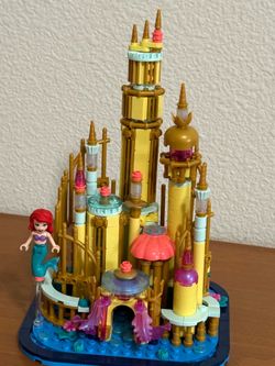 Disney little mermaid Ariel castle