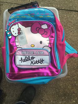 New hello kitty backpack only $10 Firm
