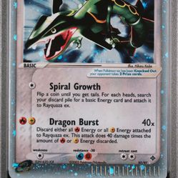 Rayquaza EX 97 PSA 8